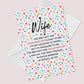 Special Wife Valentine's Day Card, Card For Valentines Day
