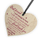 Best Friend Gift Friendship Plaque Wood Heart Birthday Keepsake