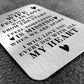 Valentines Anniversary Gift Wife Wallet Insert Gift For Her