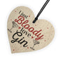 Bloody Love Gin & Tonic Funny Alcohol Sign Pub Party Gift Sign