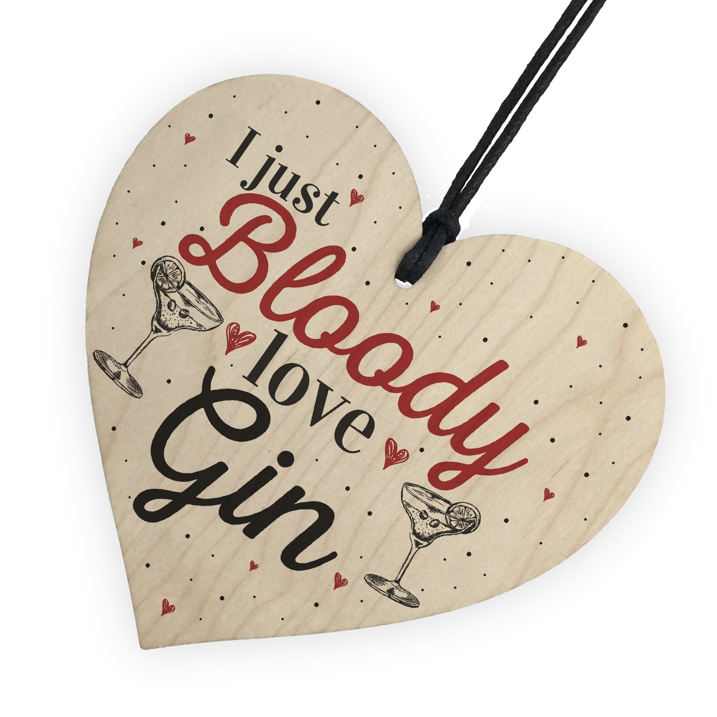 Bloody Love Gin & Tonic Funny Alcohol Sign Pub Party Gift Sign