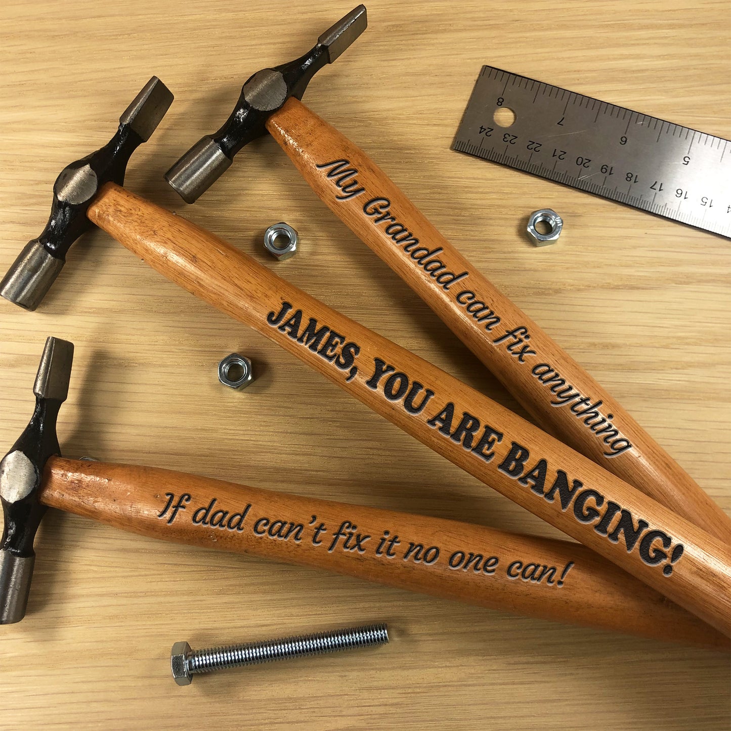 Funny Personalised Hammer Gift For Him Men Boyfriend Husband