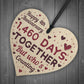 Handmade Wood Heart Gift To Celebrate 4th Wedding Anniversary