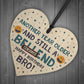 Brother Gifts Funny Novelty Wood Heart Birthday Gift From Sister