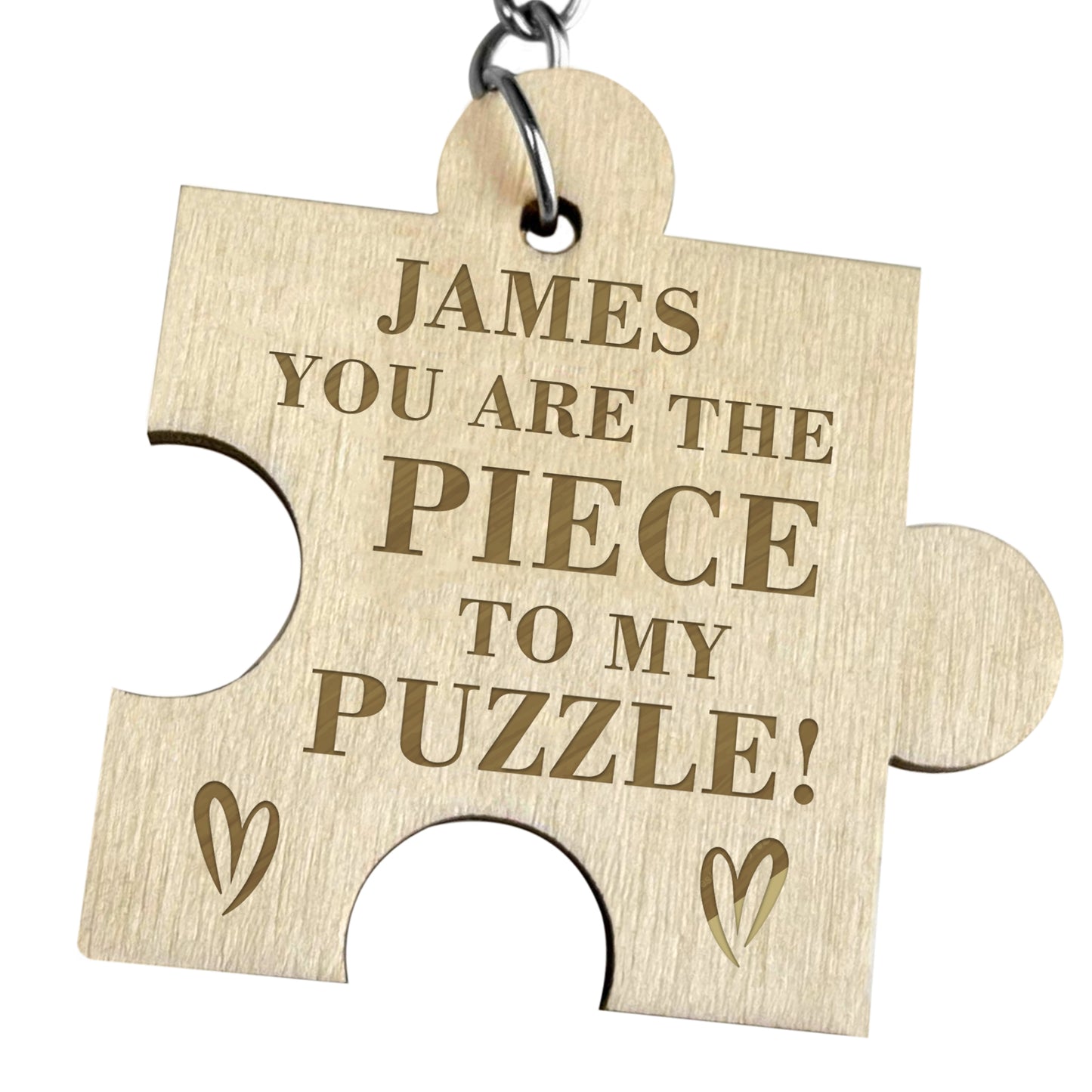 Personalised Engraved Keyring For Him Her Anniversary Gift