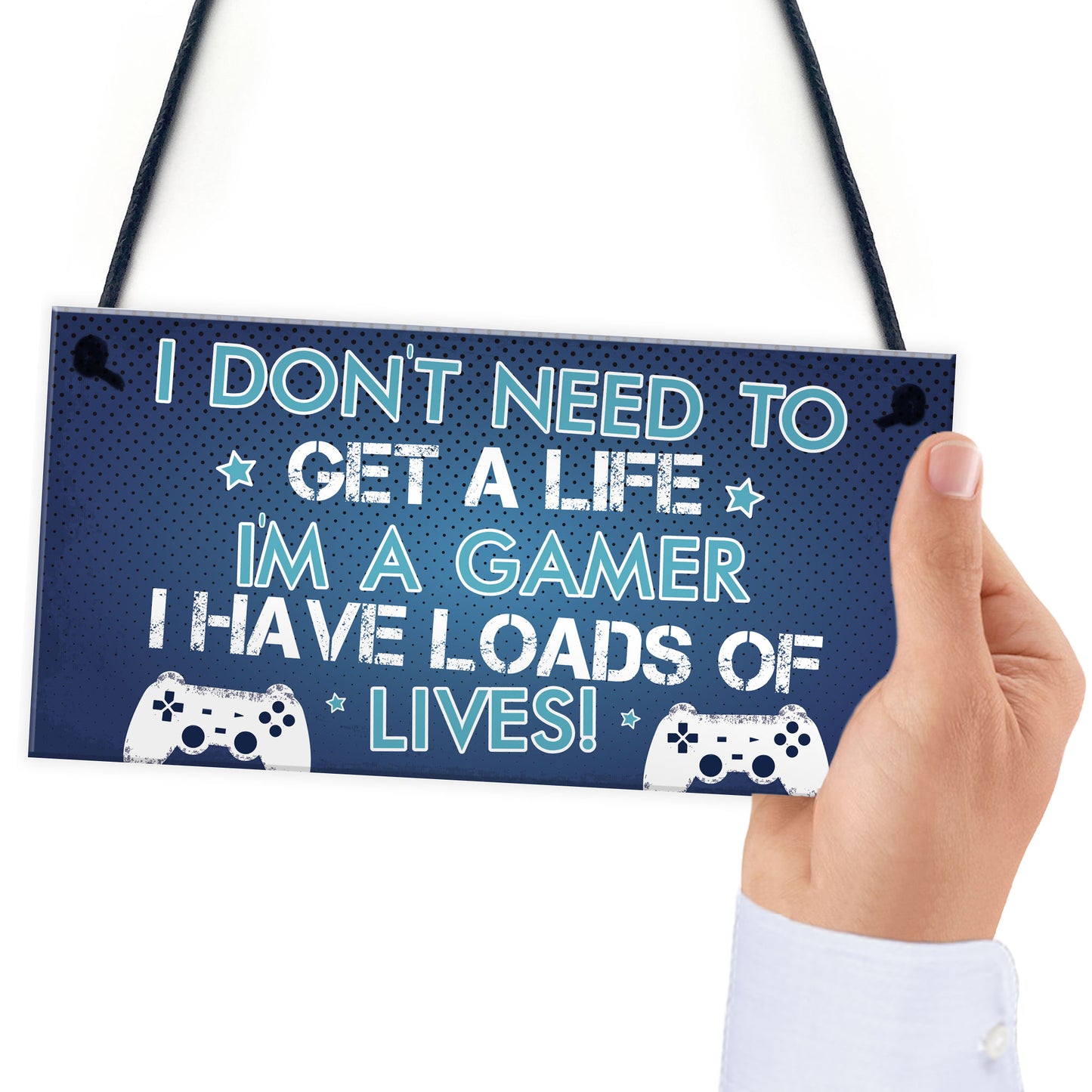 Funny Gaming Bedroom Sign Novelty Gamer Gift Birthday Gift Son