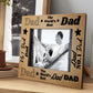 DAD PHOTO FRAME Wood Fathers Day Birthday Gifts For Dad