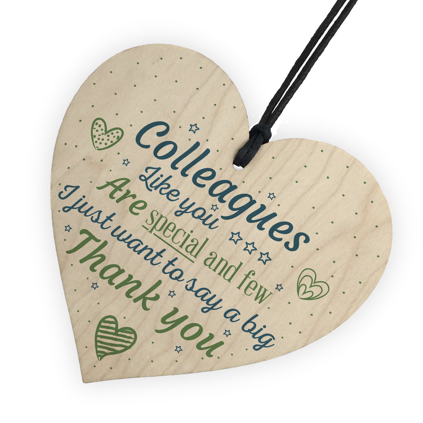 Special And Few Colleagues Heart Plaque Sign Friendship Gift