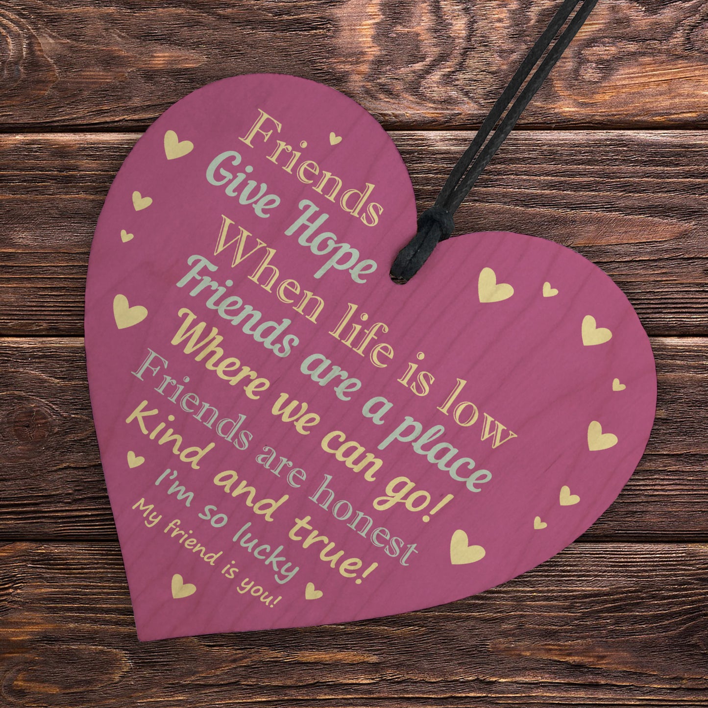 Friendship Heart Best Friend Gift Birthday Christmas