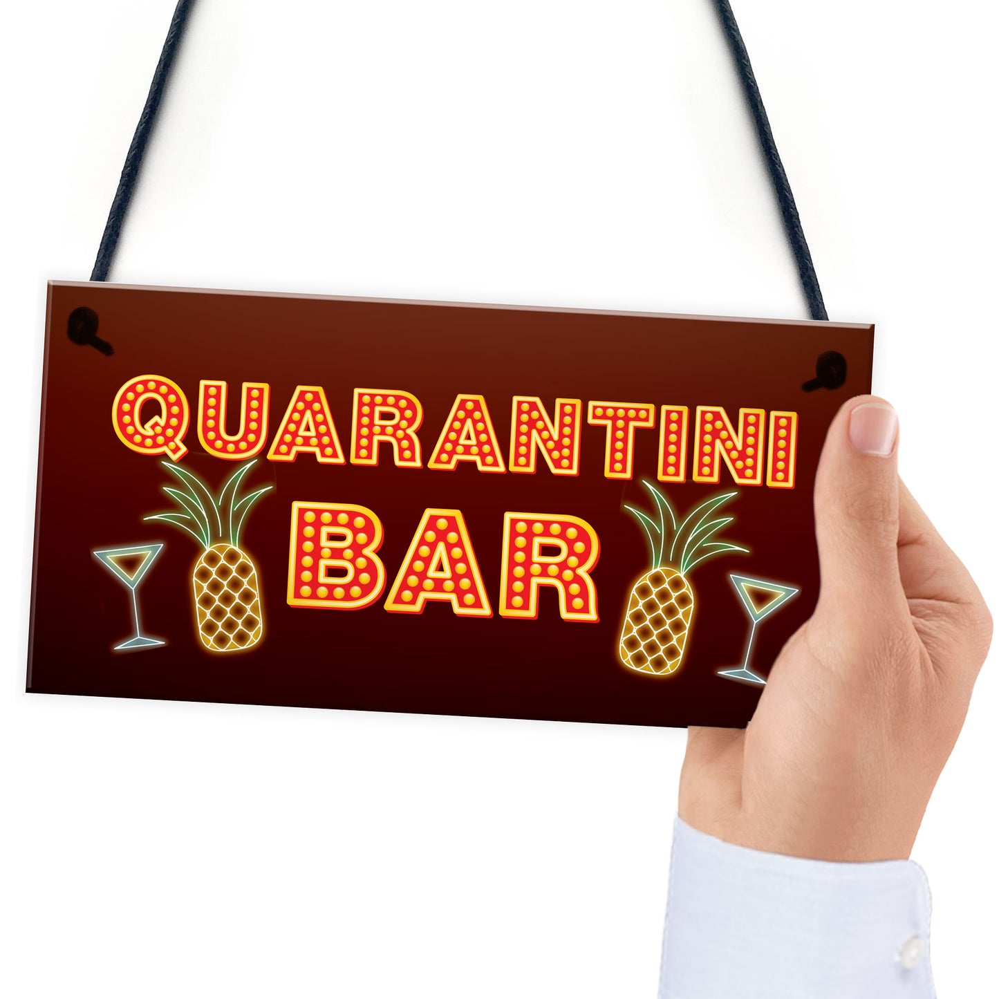 Funny Bar Signs Quarantine Corona Home Bar Decor Signs Novelty