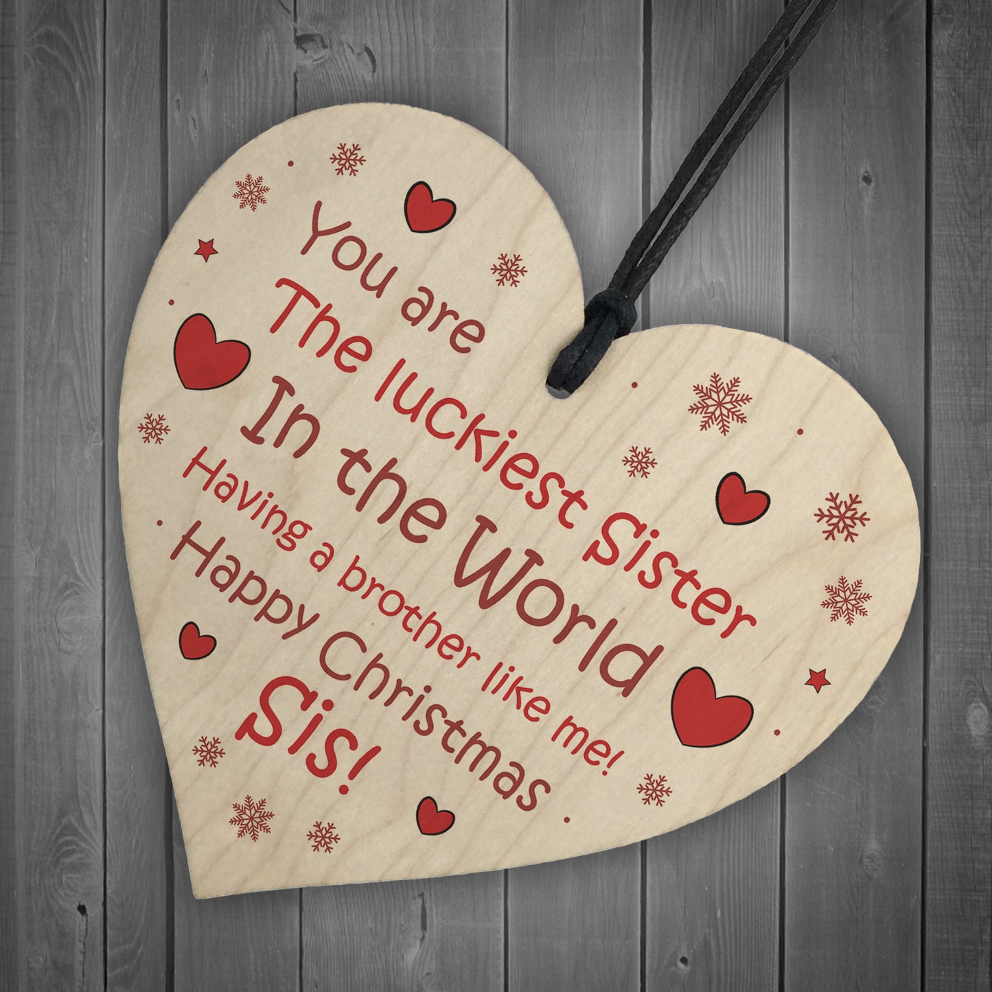 Funny Sister Gift From Brother Novelty Christmas Gift For Sister