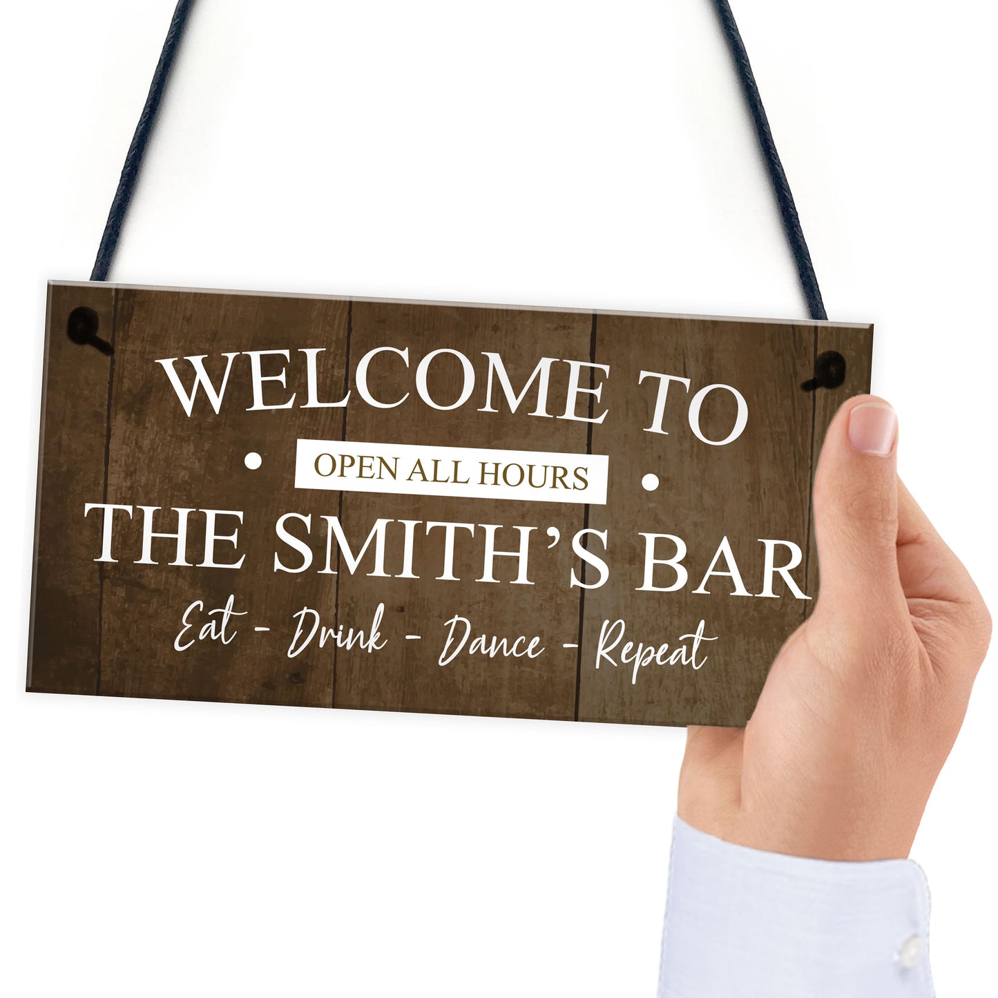 Vintage Home Bar Man Cave Garage Shed Sign Personaised Beer