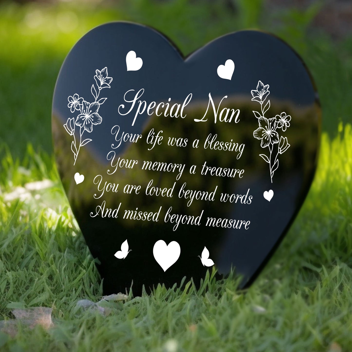 Special Nan Remembrance Graveside Plaque Graveside Memorial