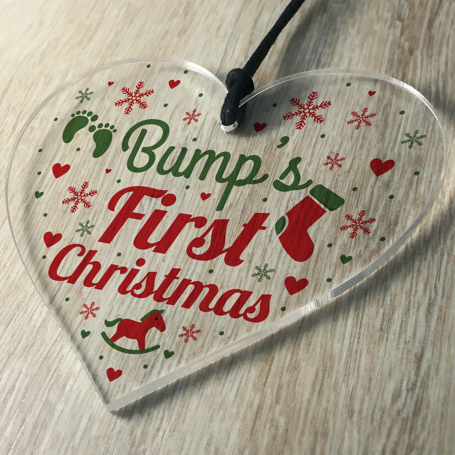 Bumps First Christmas Decoration Hanging Christmas Tree Ornament