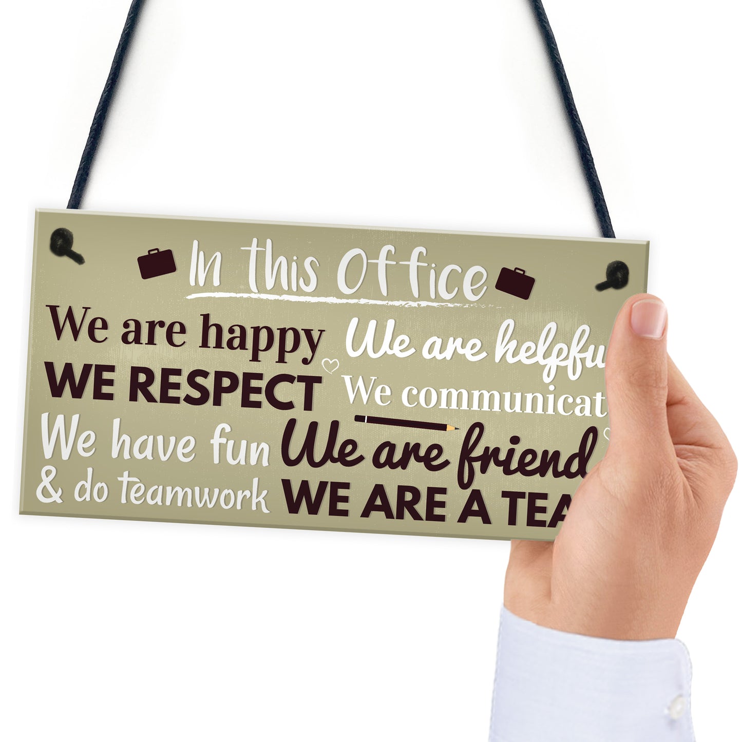 Office Funny Gift For Colleague Hanging Wall Plaques Doors Sign