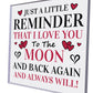 Valentines Anniversary Birthday Gift For Mum Dad Boyfriend