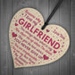 Perfect Romantic Valentines Gift For Your Girlfriend Wood Heart