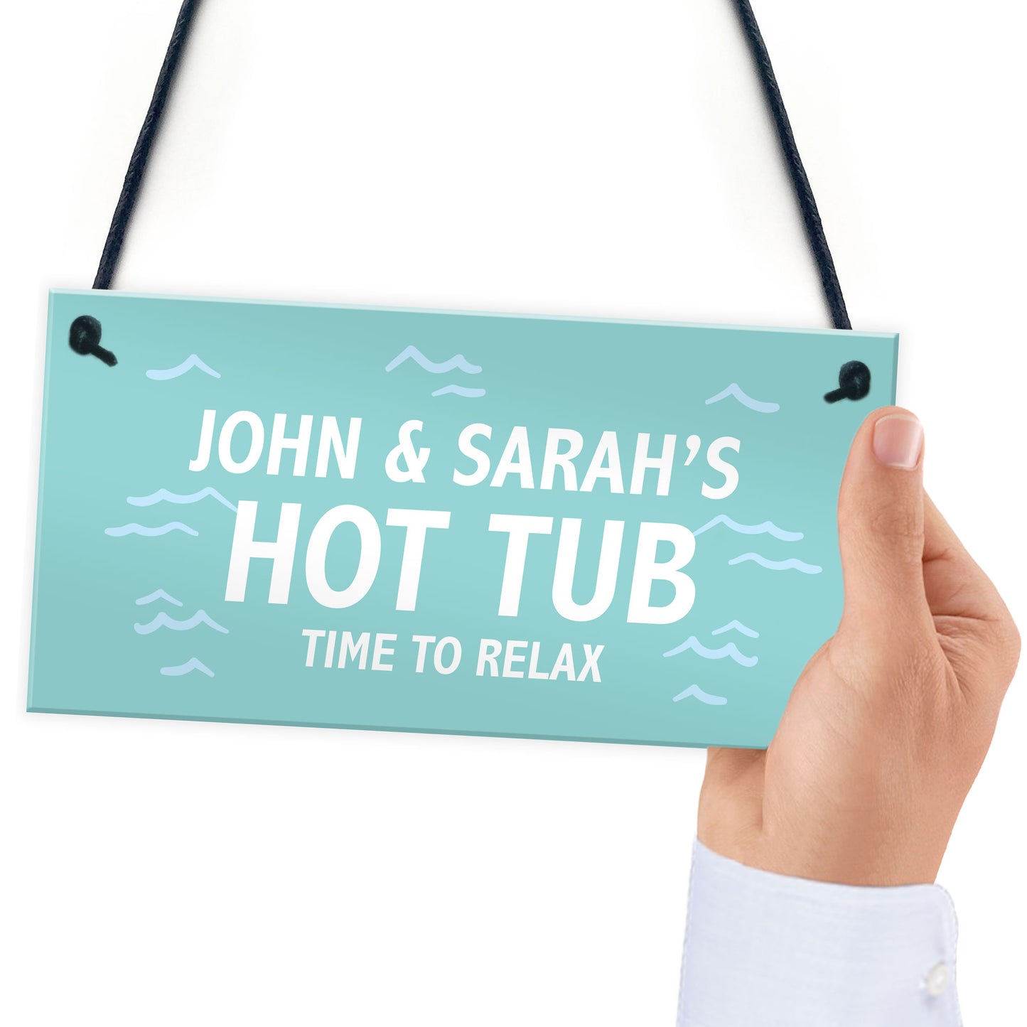Hot Tub Signs And Plaques For Outdoors Hanging Garden Plaque