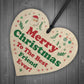 Best Friend Heart Hanging Sign Christmas Decoration Friend Gifts