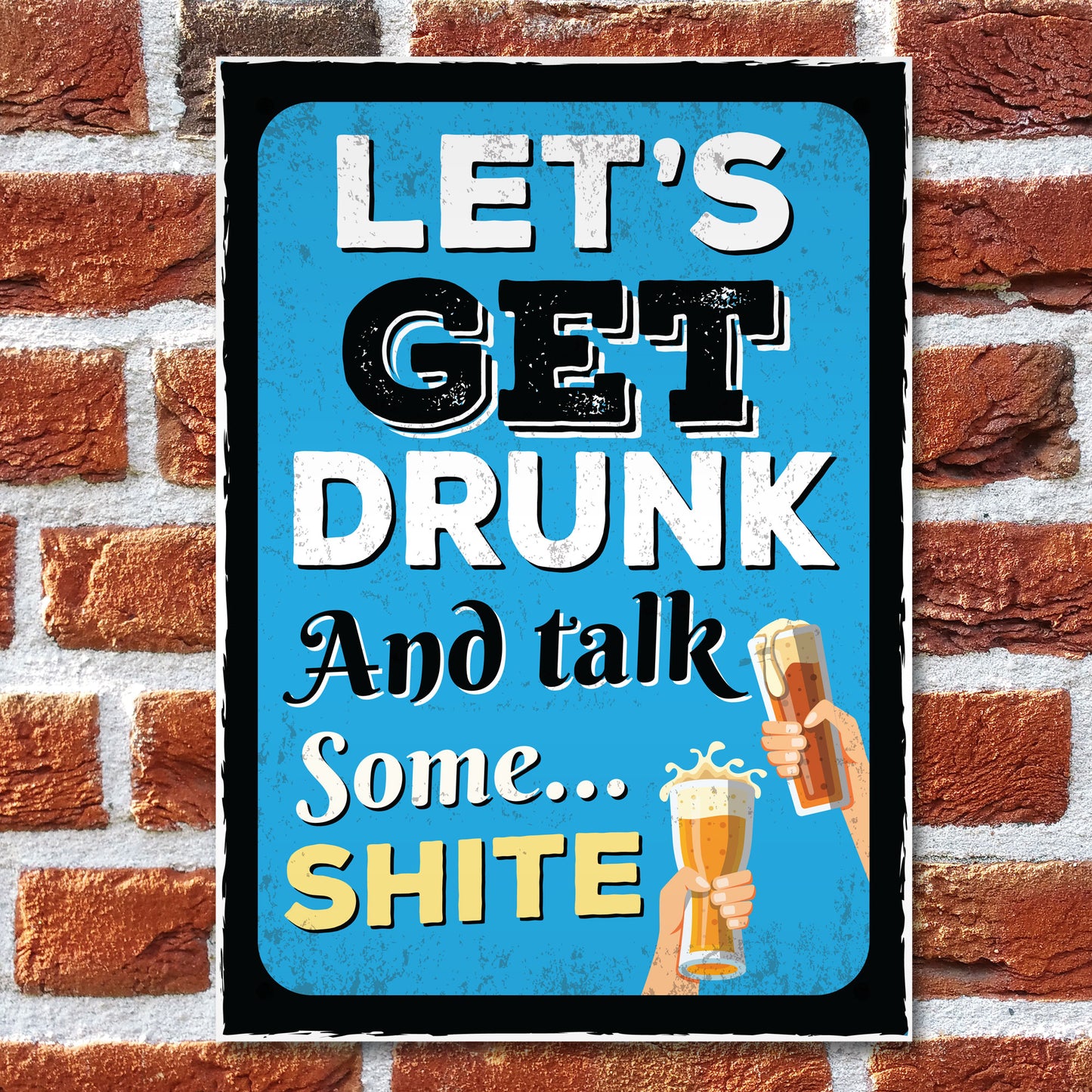 Bar Sign For Home Wall Door Sign Man Cave Shed Plaque Beer Gift