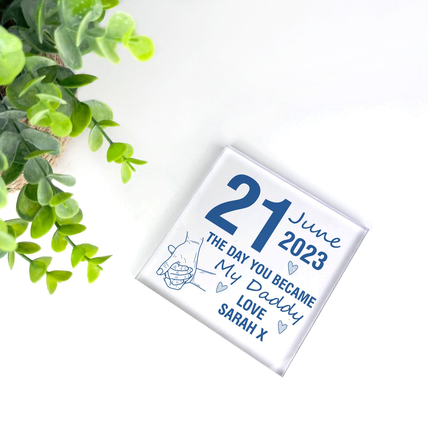 Day You Became My Daddy Gifts From Son Daughter PERSONALISED