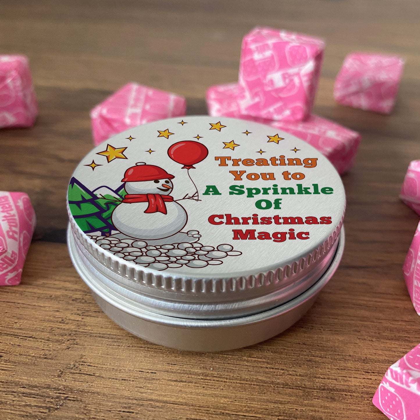 Christmas Magic Sweet Tin Stocking Filler Gift For Son Daughter