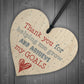 Nursery Preschool Teacher Gift Handmade Wooden Hanging Heart