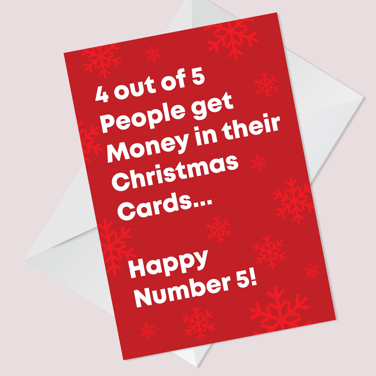 Funny Christmas Card For Him Her Mum Dad Niece Nephew Son