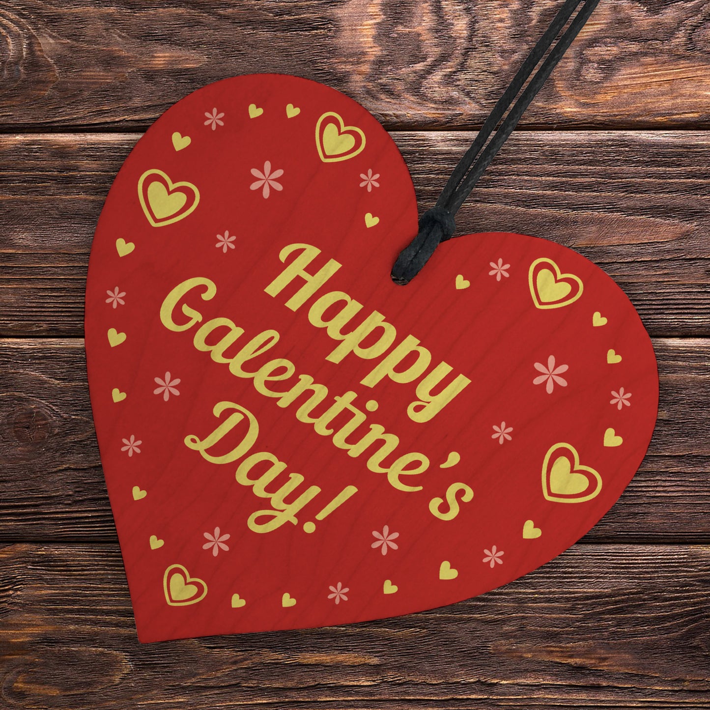 Galentines Day Gift For Friend Wooden Heart Valentines Day Gifts