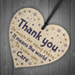 THANK YOU Gifts Colleague Gifts Heart Plaque Best Friend Sign