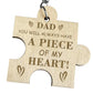 Dad Gift Engraved Keyring Birthday Fathers Day Gift For Dad