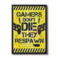 Gaming Gift Framed For Boys Bedroom Man Cave Xmas Gift For Son