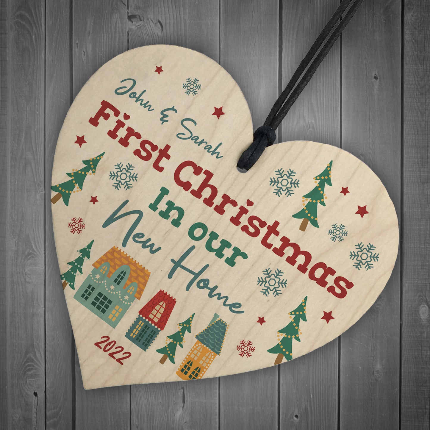 PERSONALISED First Christmas In Our New Home Bauble Gifts
