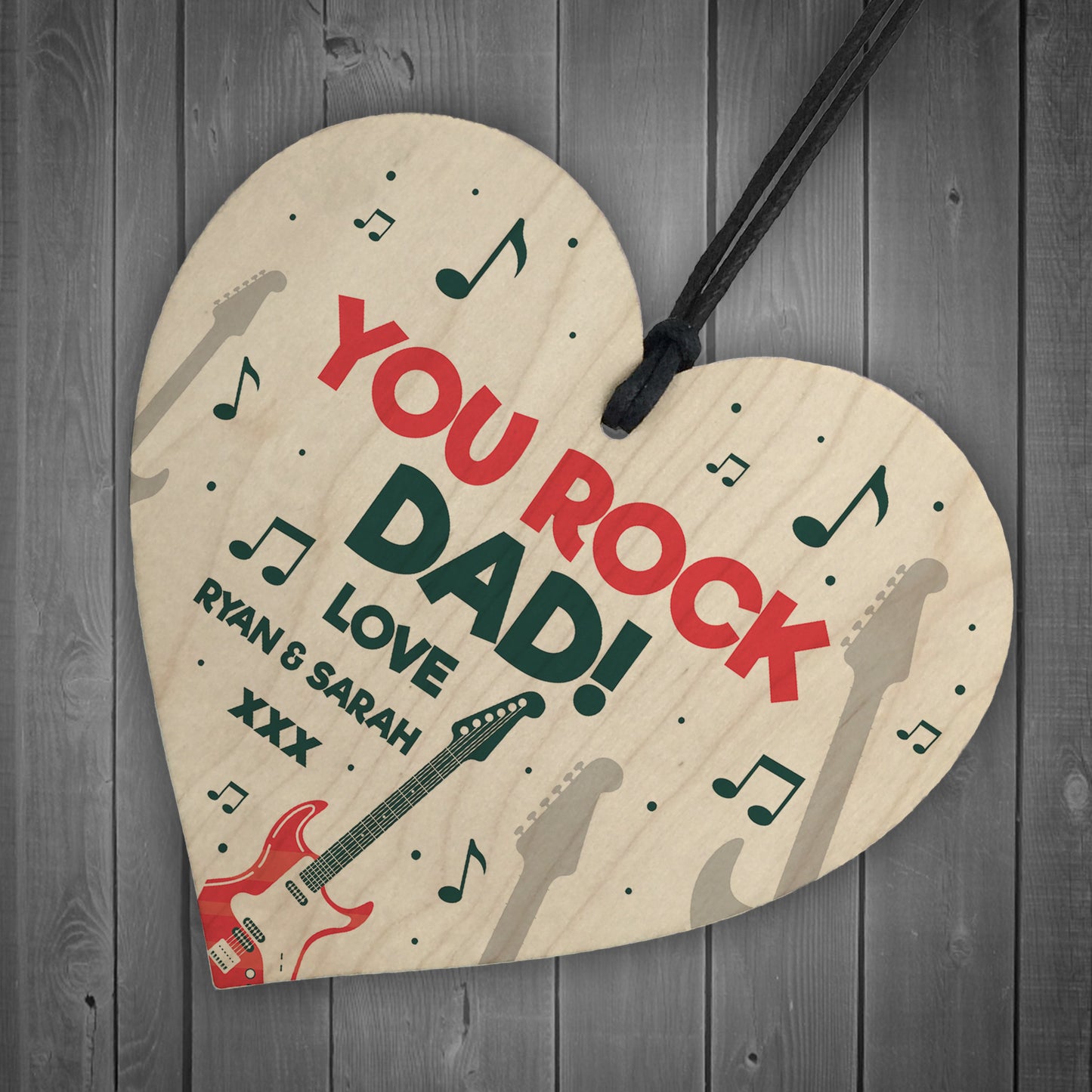 Novelty Gift For Dad Birthday Fathers Day YOU ROCK Personalised