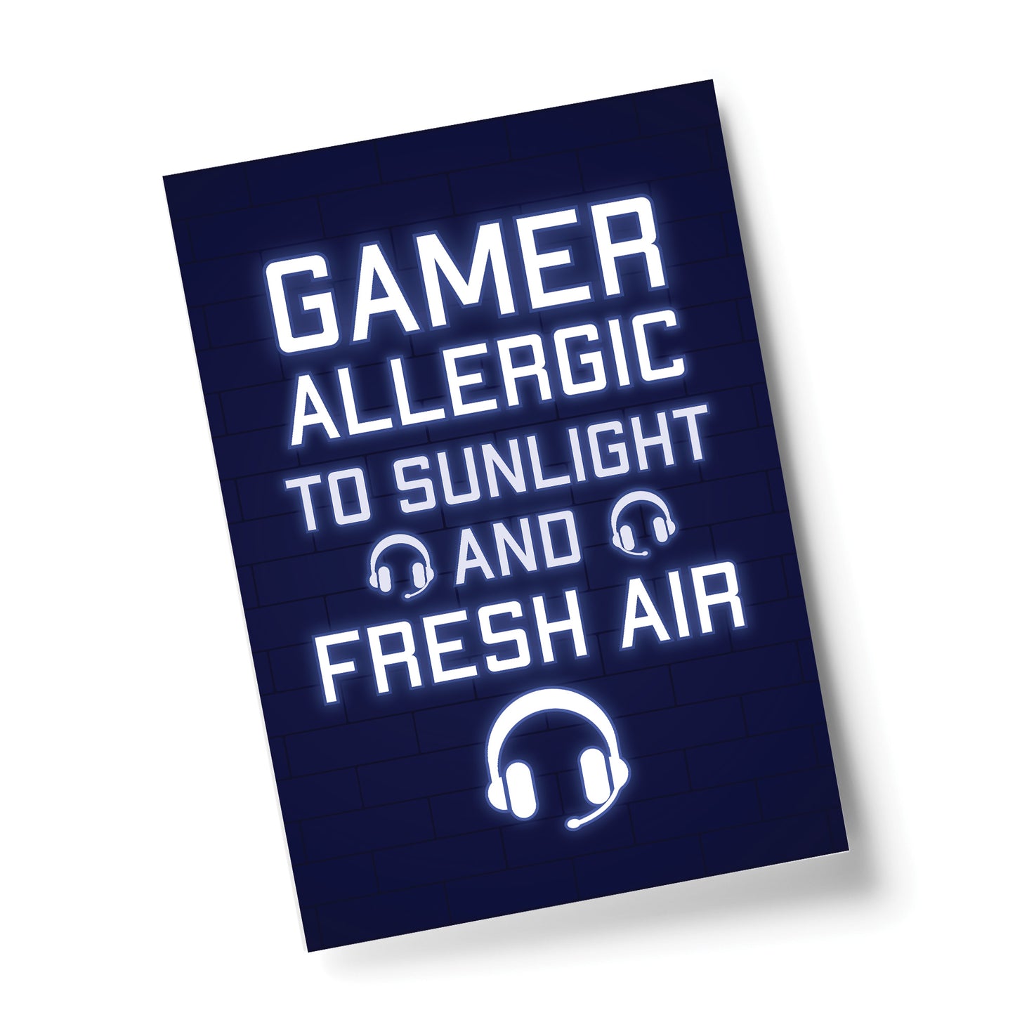 Gamer Funny Games Room Print Christmas Birthday Gift For Son