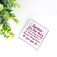 Auntie Plaque Acrylic Block Auntie Christmas Birthday Gift