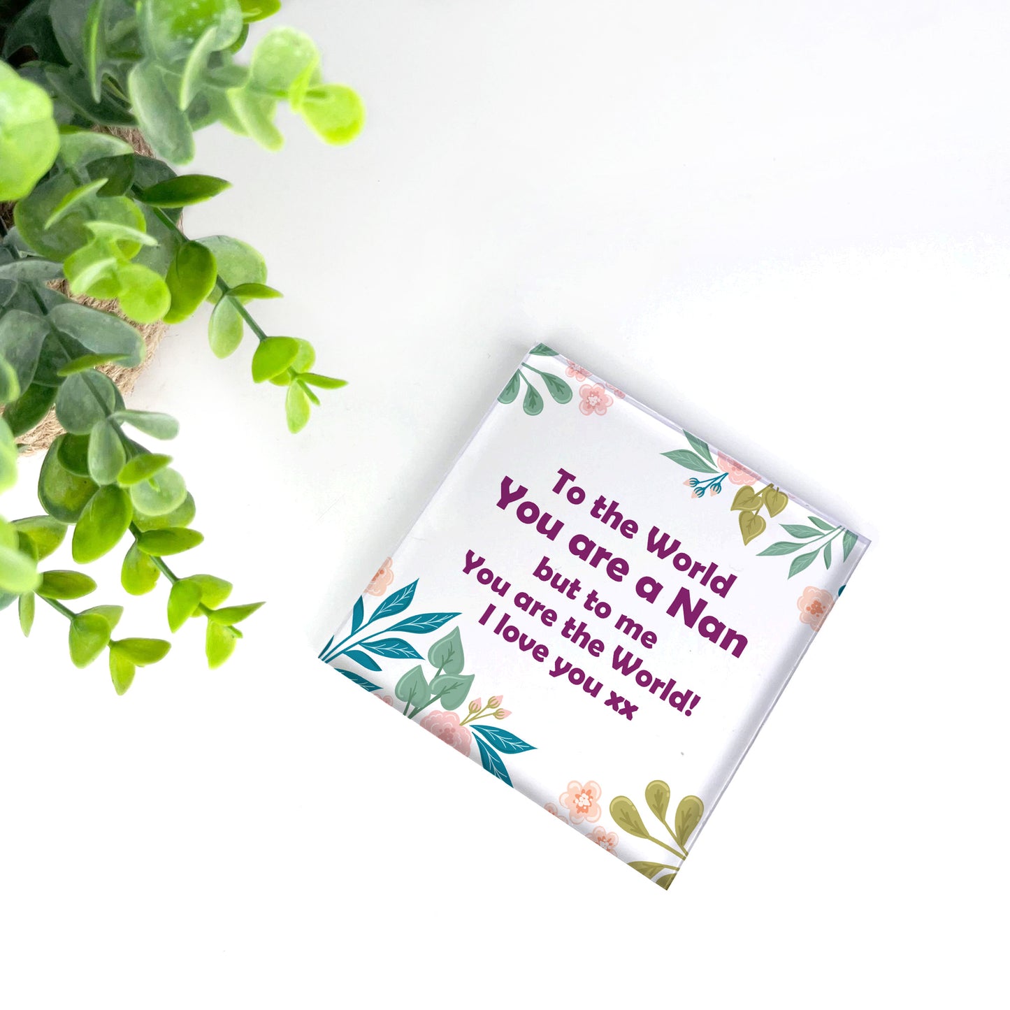 Nan Gifts Acrylic Block Special Nan Gifts For Christmas Birthday