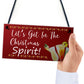 Funny Home Bar Sign Christmas Decoration Alcohol Gift For Family