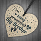 Big Brother Gift From Bump Wood Heart Newborn Baby Christmas