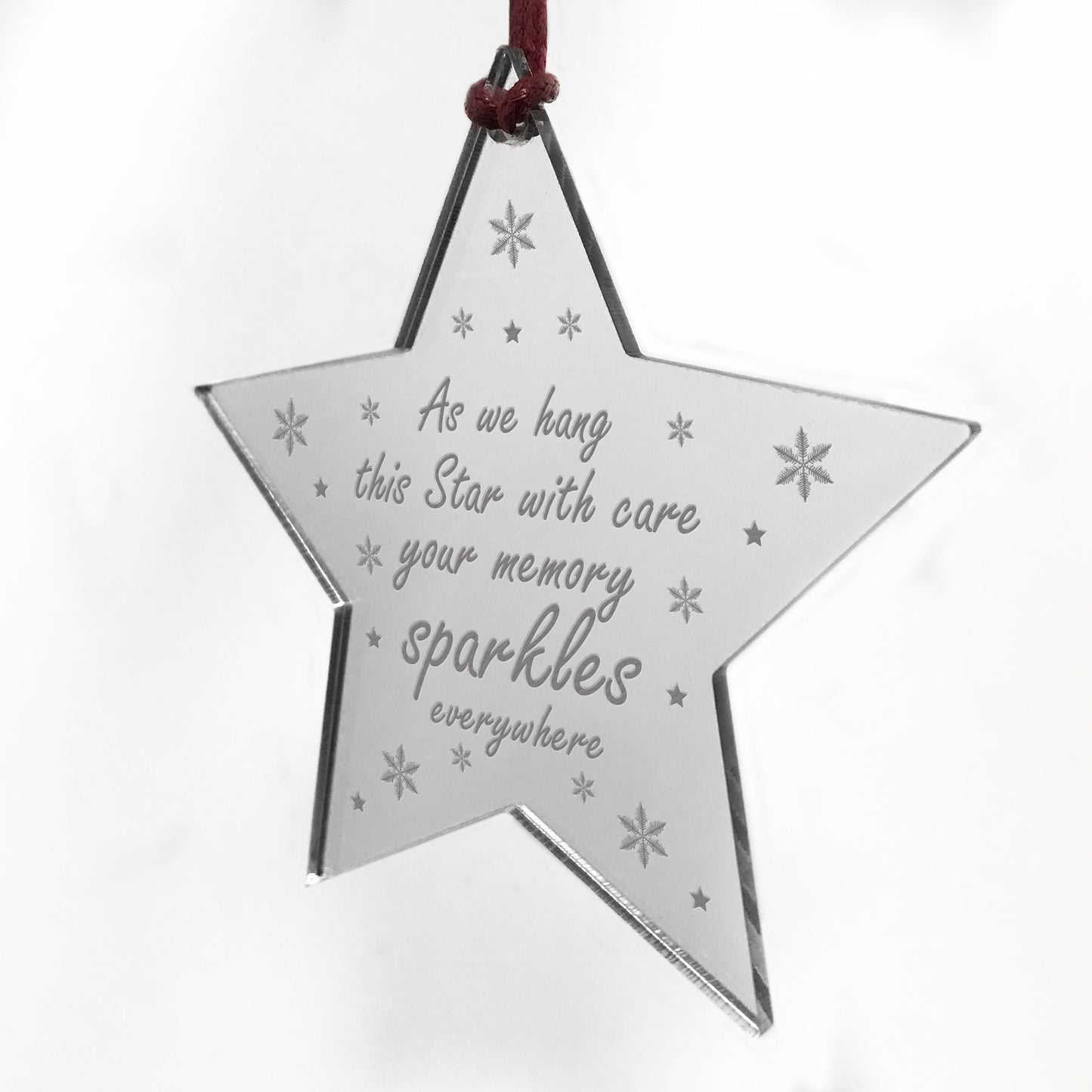 Memorial Christmas Decoration Beautiful In Memory Plaque