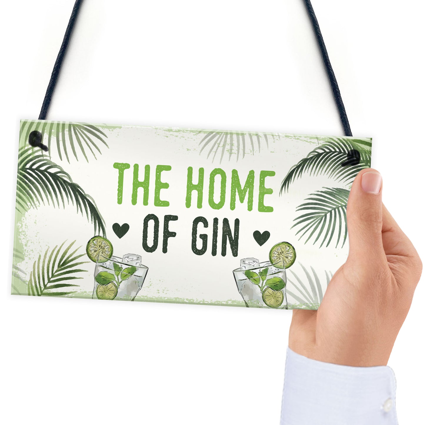 Gin Sign Funny Gin Gift Home Bar Sign For Garden Summer House