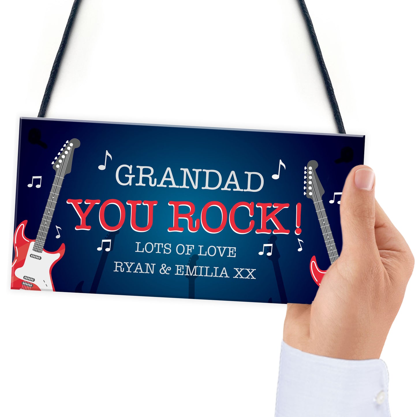 Quirky Grandad Gift For Fathers Day Birthday Personalised Plaque