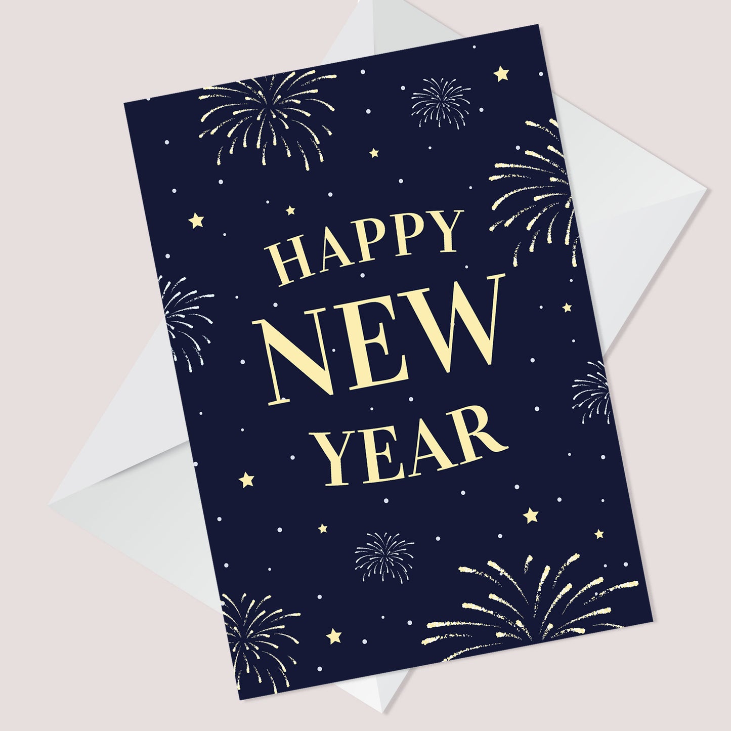 New Year Card For Friends and Family Happy New Year Cards