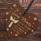 In Loving Memory of Daughter Memorial Bauble Ornaments Plaque