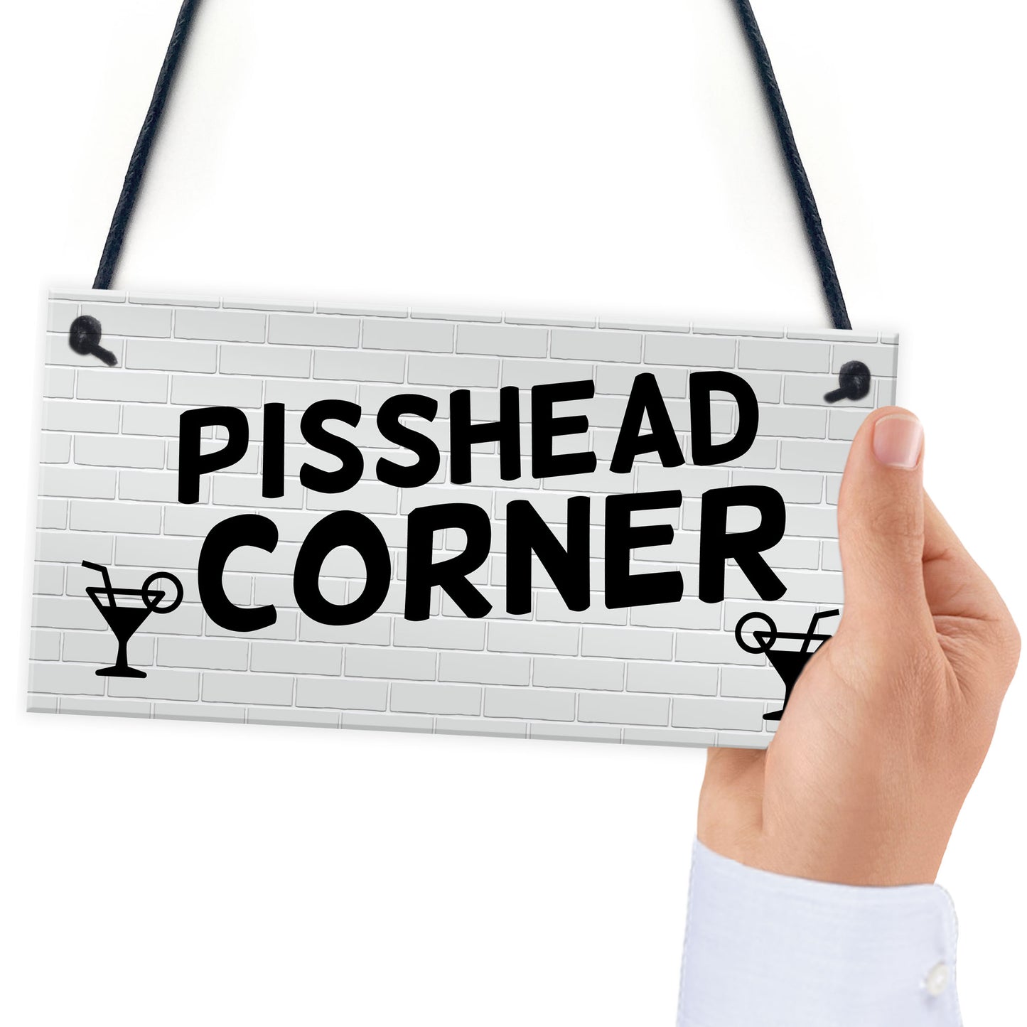 Funny Home Bar Sign Gin Vodka Beer Garden Shed Pub Bar Plaque