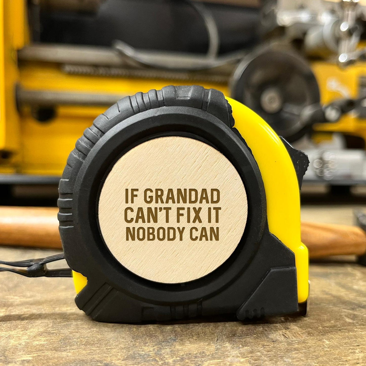 Grandad Gift For Fathers Day Birthday Tape Measure Engraved Gift