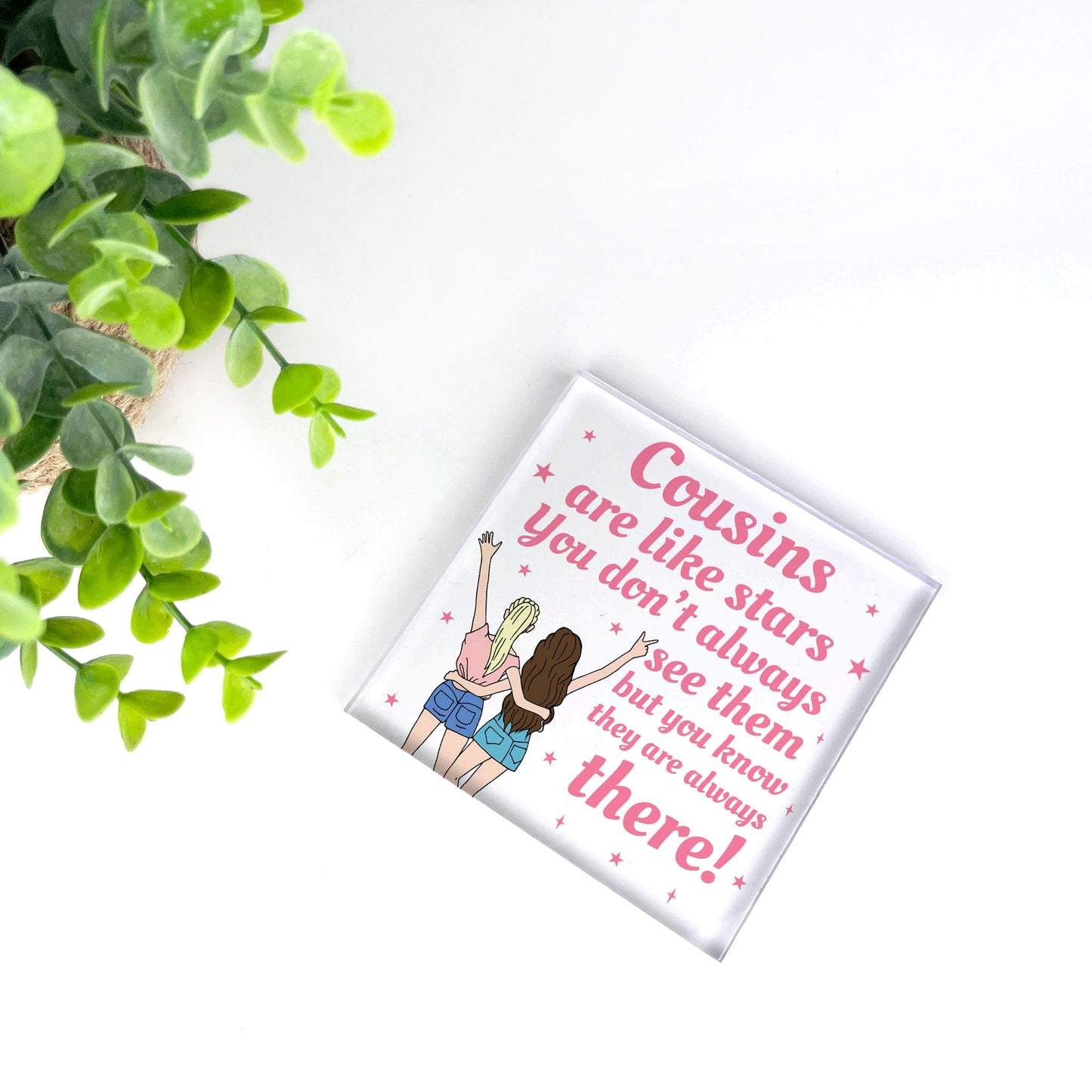 Cousin Gift COUSIN PLAQUE Christmas Birthday Gift For Cousin