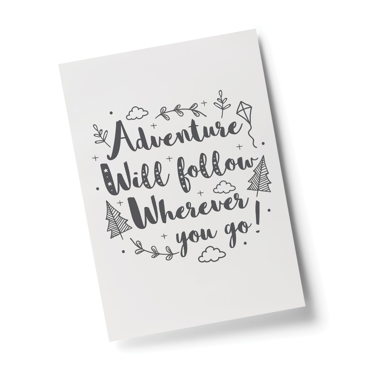 Grey Nursery Prints Baby Room Girls Boys Bedroom Wall Art Gift