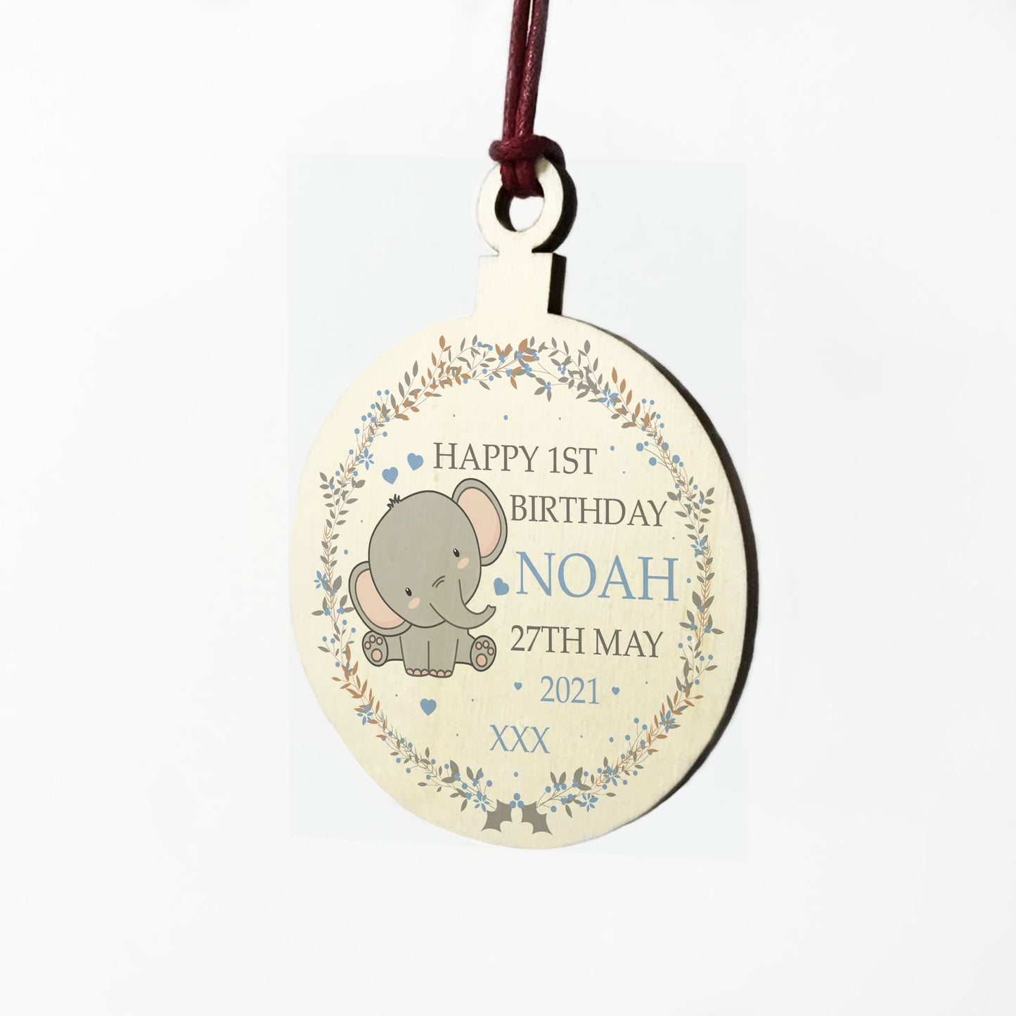 Happy 1st Birthday Gift For Daughter Son Hanging Decoration