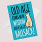 Funny Rude Birthday Card For Him Cheeky Humour Card For Men Dad